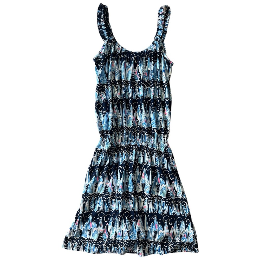 Lilly Pulitzer Kristen Dress Romper in “Sailor’s Delight” print!